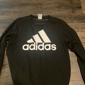 Men’s Adidas Black Crewneck